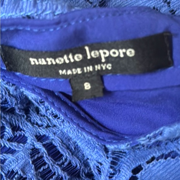 Nanette Lepore electra sapphire dress size 8 - Picture 5 of 5